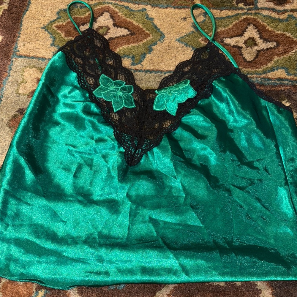 VTG 1980s Camisole SZ MED Lingerie Made in USA